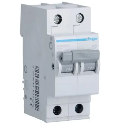 MU250A - MCB 2P 6kA C-50A 2M resmi