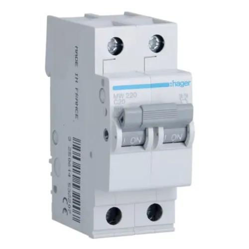 MW220 - 2X20A MCB resmi