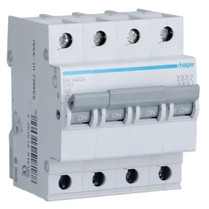MU440A - MCB 4P 6kA C-40A 4M resmi