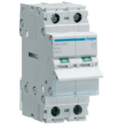 SBN263 - 2x63A Isolator resmi