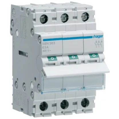 SBN363 - 3x63A Isolator resmi