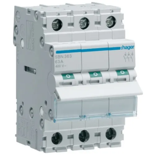 SBN363 - 3x63A Isolator resmi